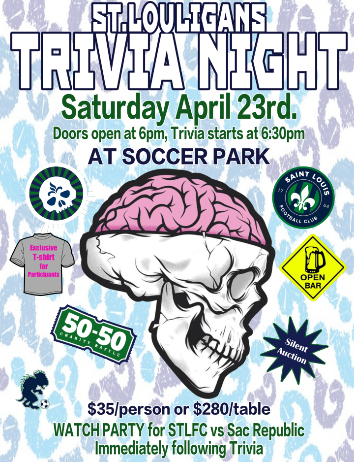 Trivia Night Table Registration – Saint Louligans – Supporting Soccer ...